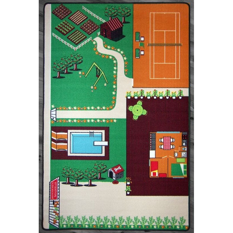 Tapis de jeu enfant LE JARDIN