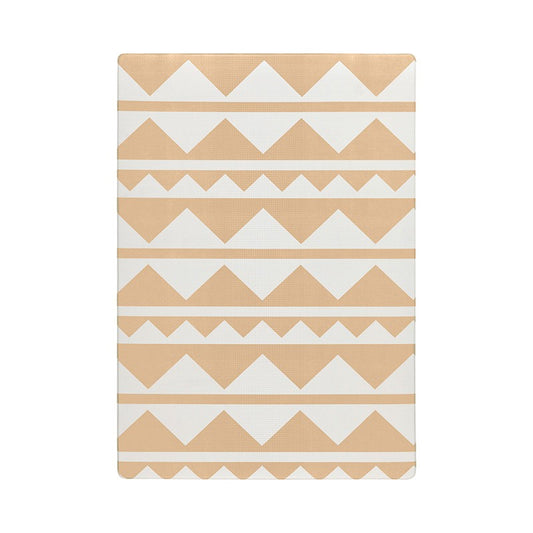 Tapis de jeu enfant REVERSIBLE design TRIBECA - WHEAT