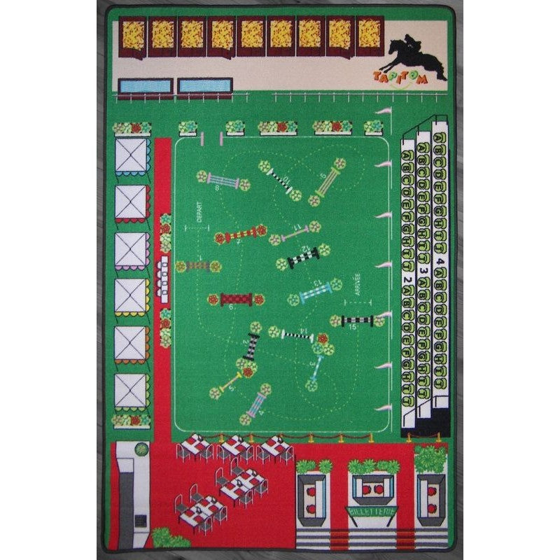Tapis de jeu enfant sport cheval JUMPING