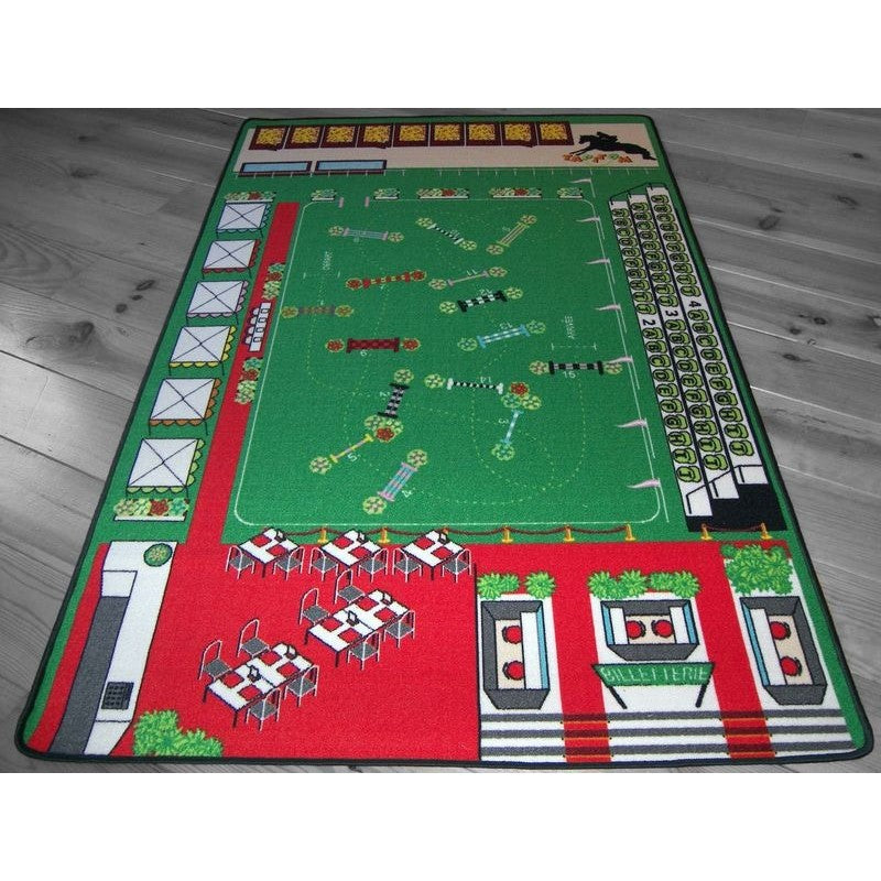 Tapis de jeu enfant sport cheval JUMPING