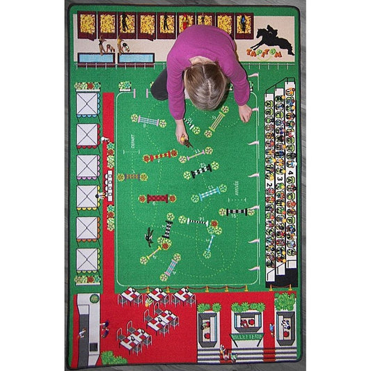 Tapis de jeu enfant sport cheval JUMPING