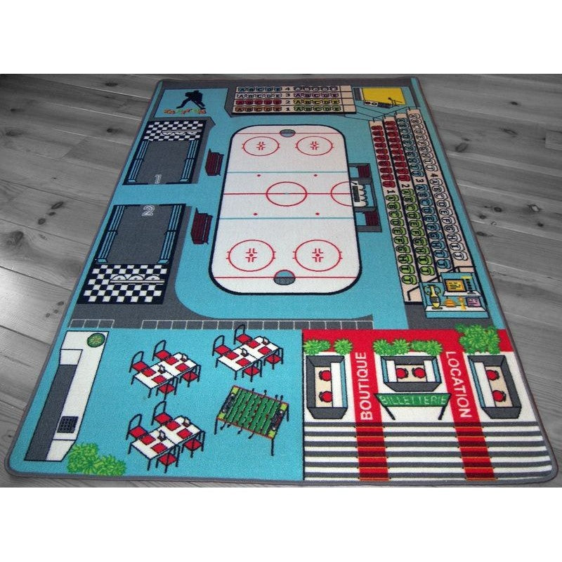 Tapis de jeu enfant sport LE HOCKEY