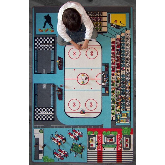 Tapis de jeu enfant sport LE HOCKEY