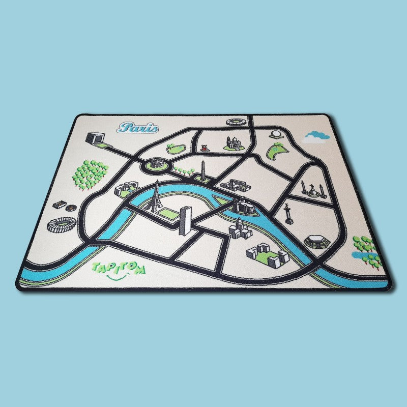Tapis de jeu enfant ville PARIS