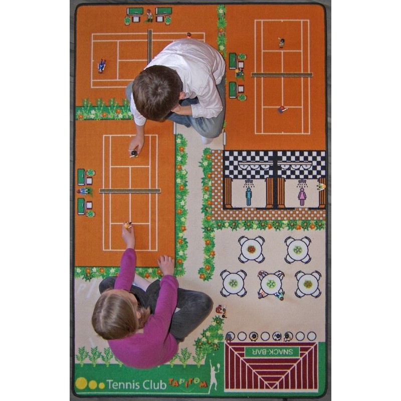 Tapis de jeu enfant sport LE TENNIS