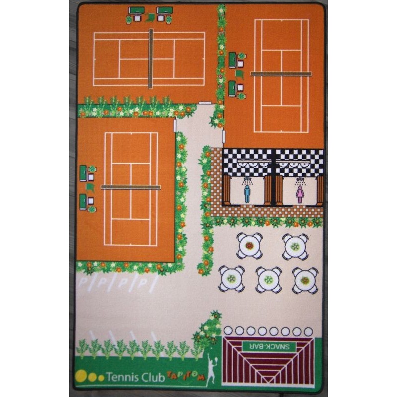 Tapis de jeu enfant sport LE TENNIS