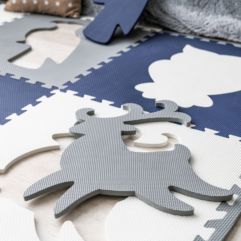 Tapis de jeu mousse à assembler animaux de la forêt FOREST