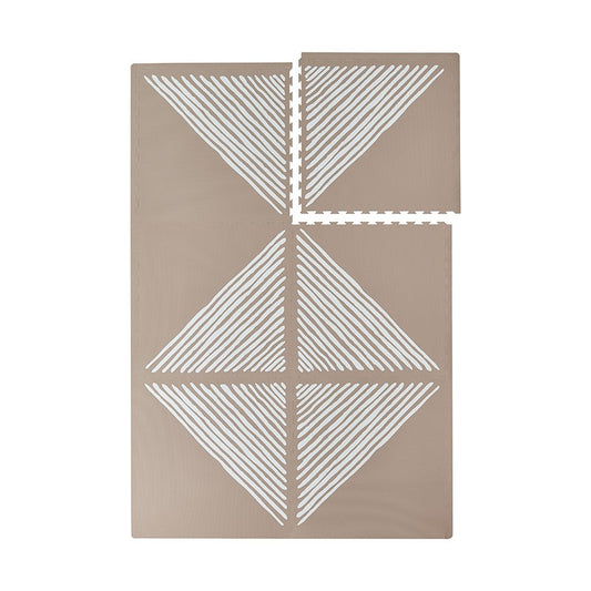 Tapis de jeu mousse SANDY LINES - TAN