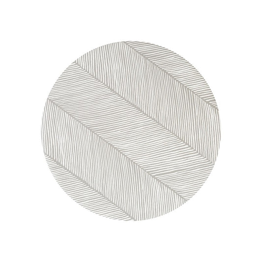 Tapis protège sol rond SAND - STONE